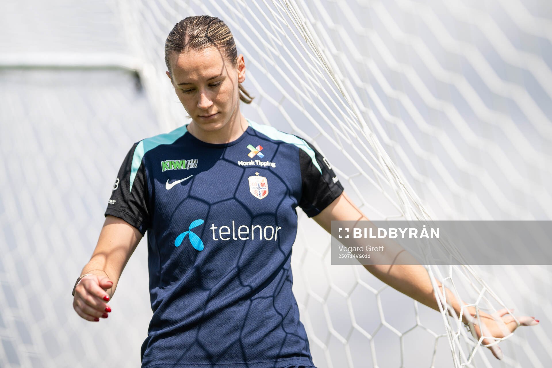 Elisabeth Terland of the Norwegian women's national