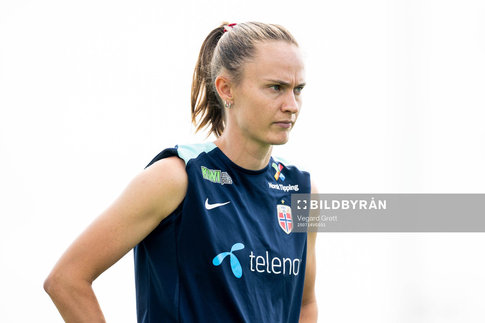Caroline Graham Hansen of the Norwegian women's national