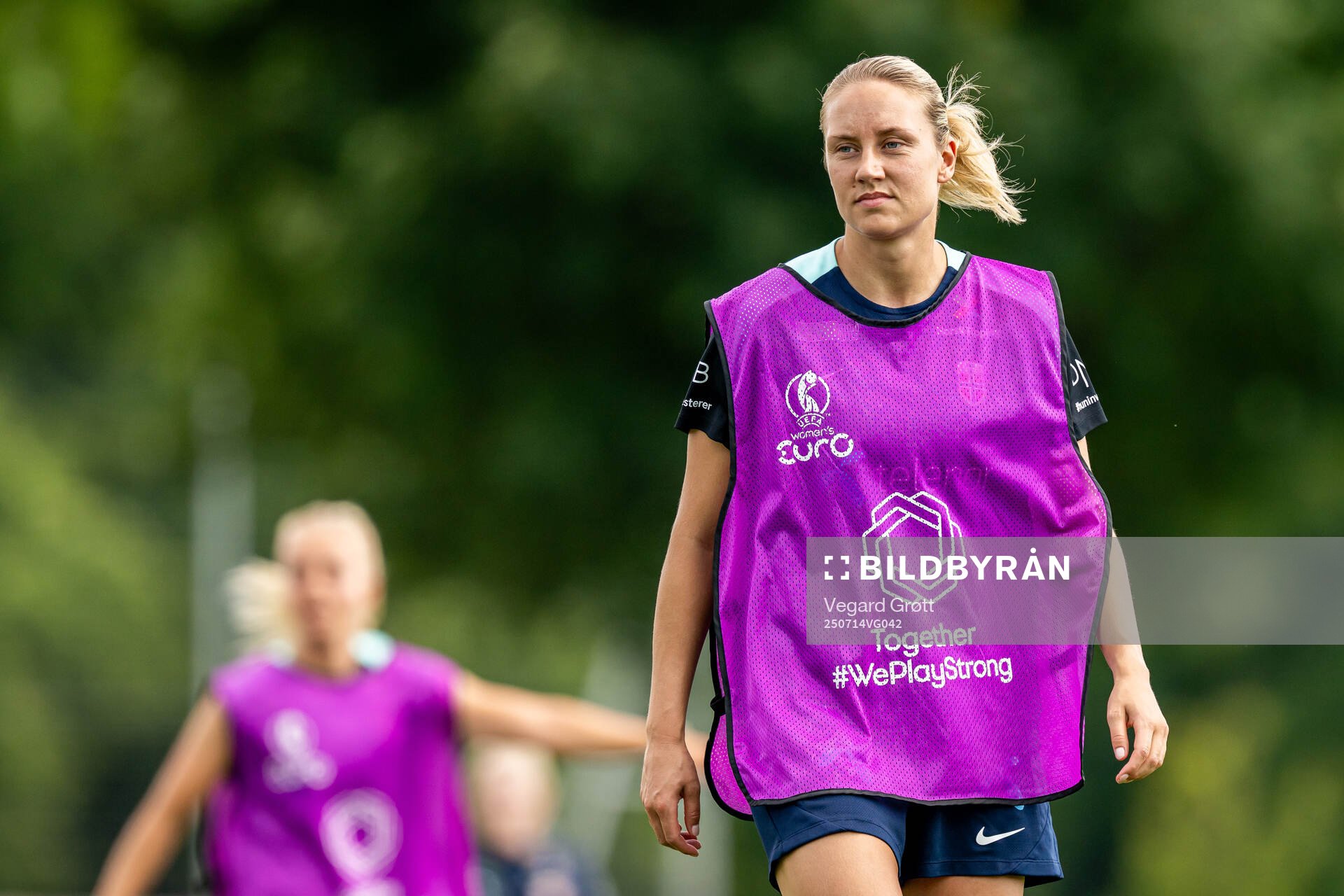 Lisa Naalsund of the Norwegian women's national football