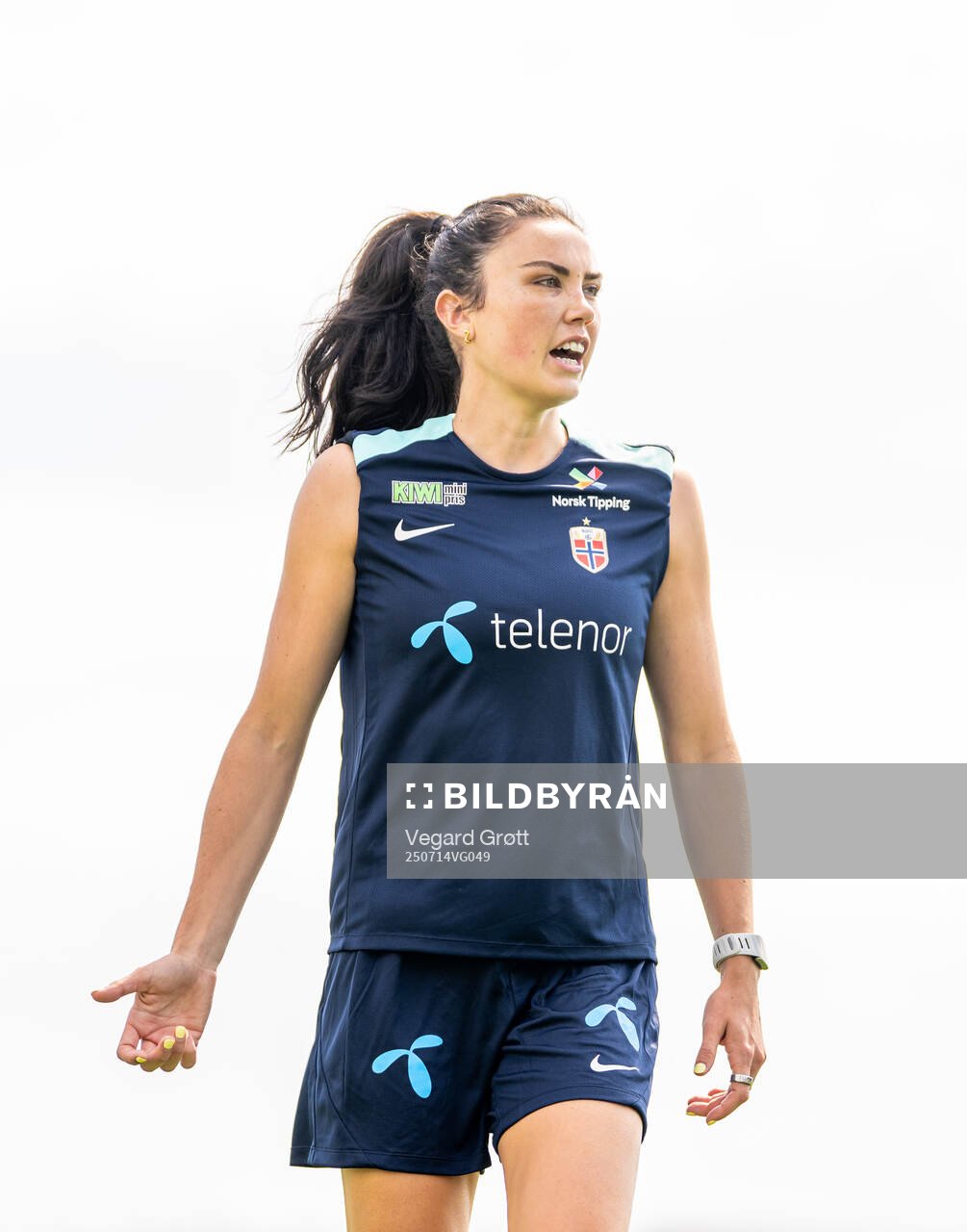 Ingrid Syrstad Engen of the Norwegian women's national