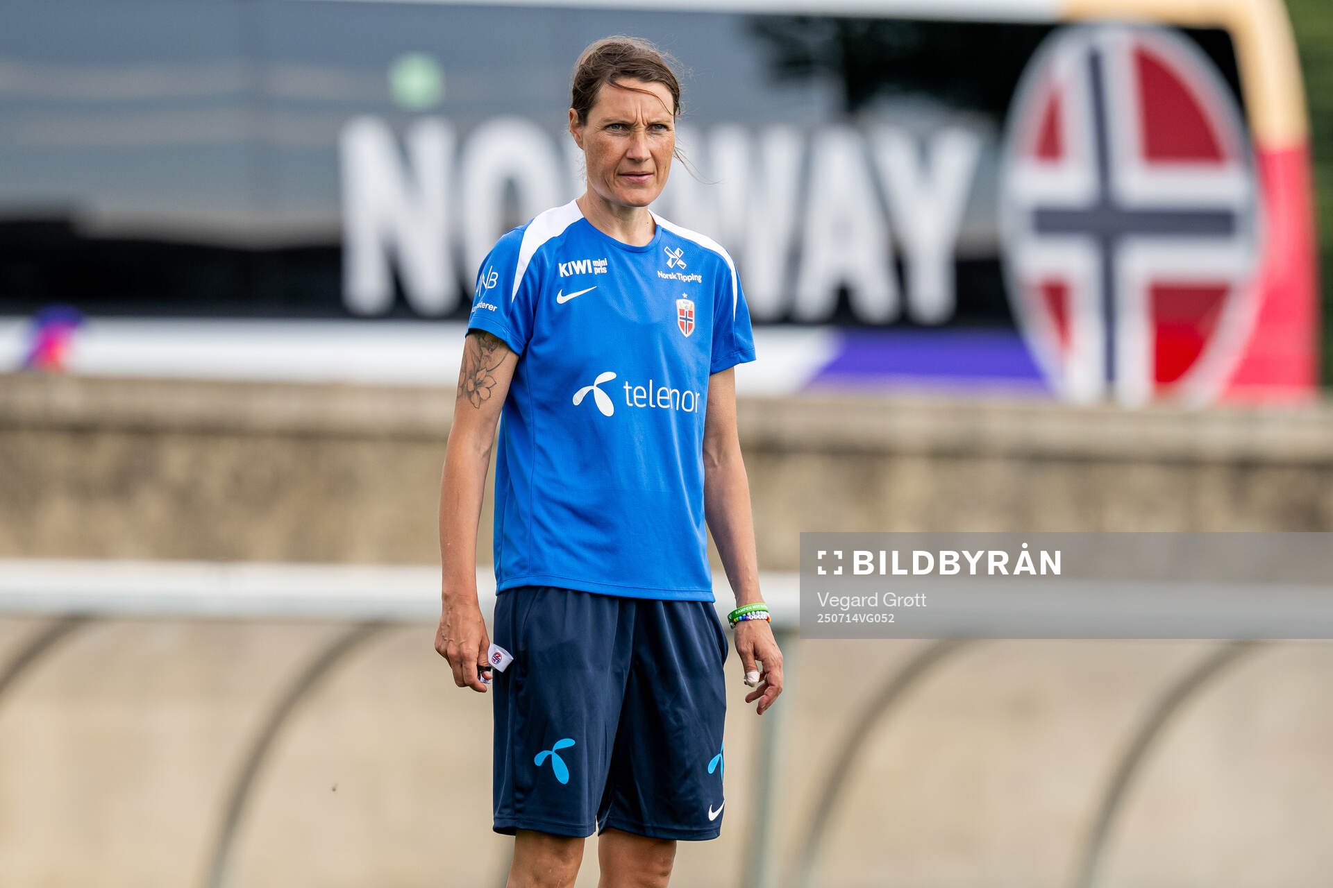 Ingvild Stensland, assistant coach of the Norwegian women's