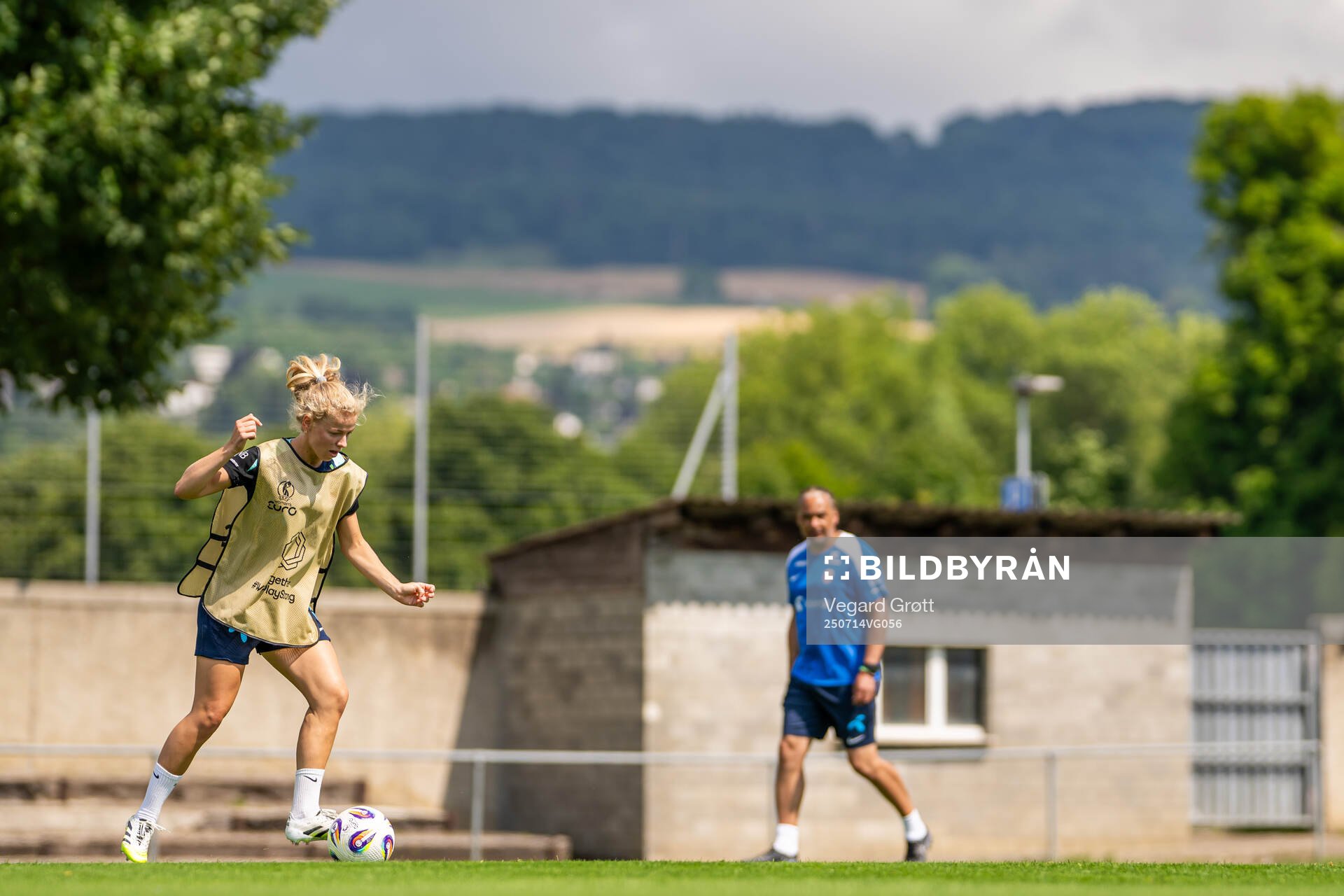 Justine Kielland of the Norwegian women's national football
