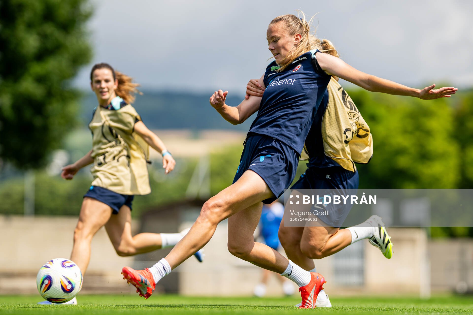 Synne Sofie Kinden Jensen of the Norwegian women's national