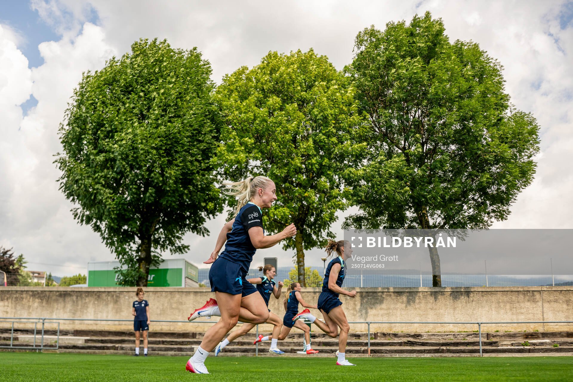 Thea Bjelde of the Norwegian women's national football team