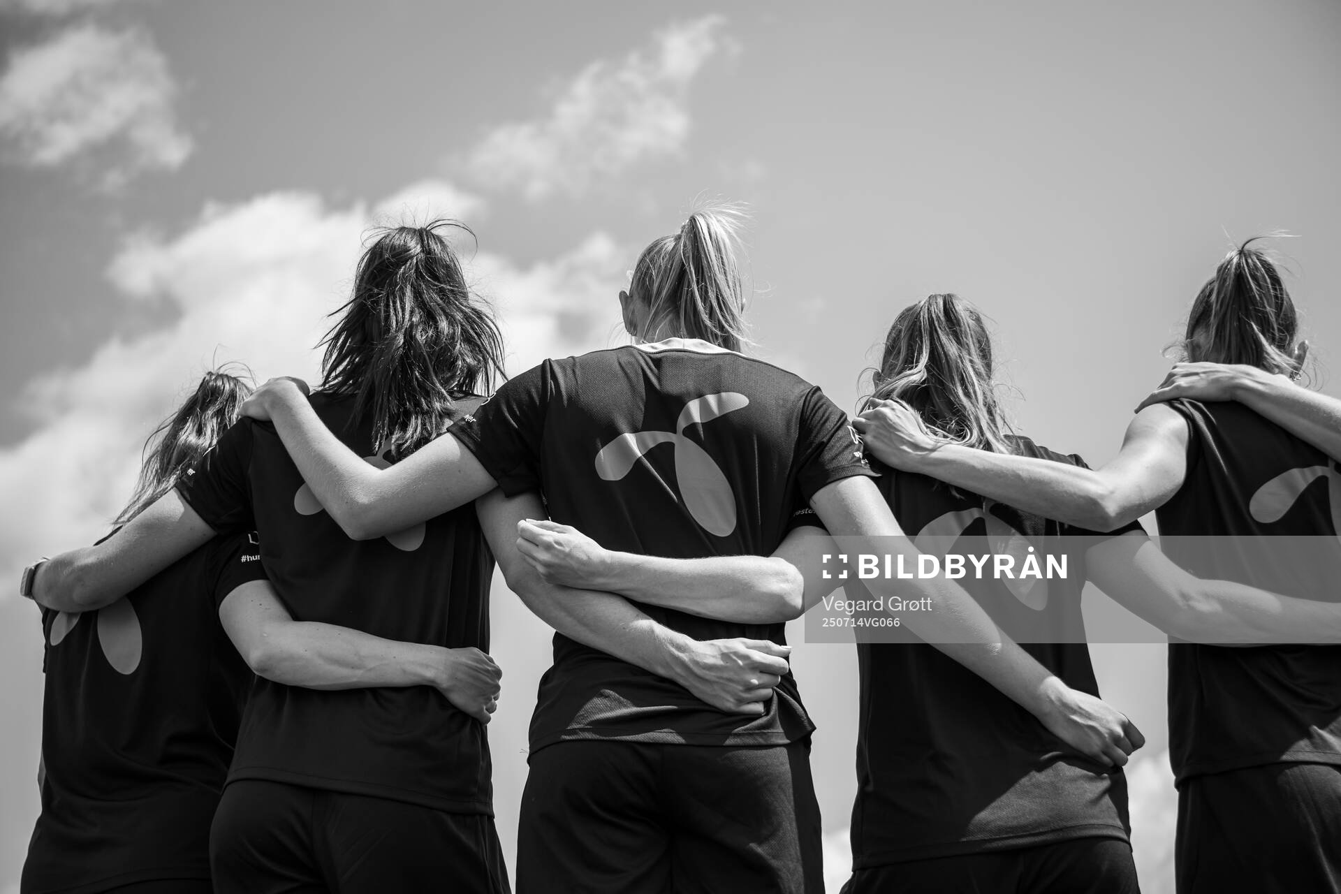 Players of the Norwegian women's national football team at