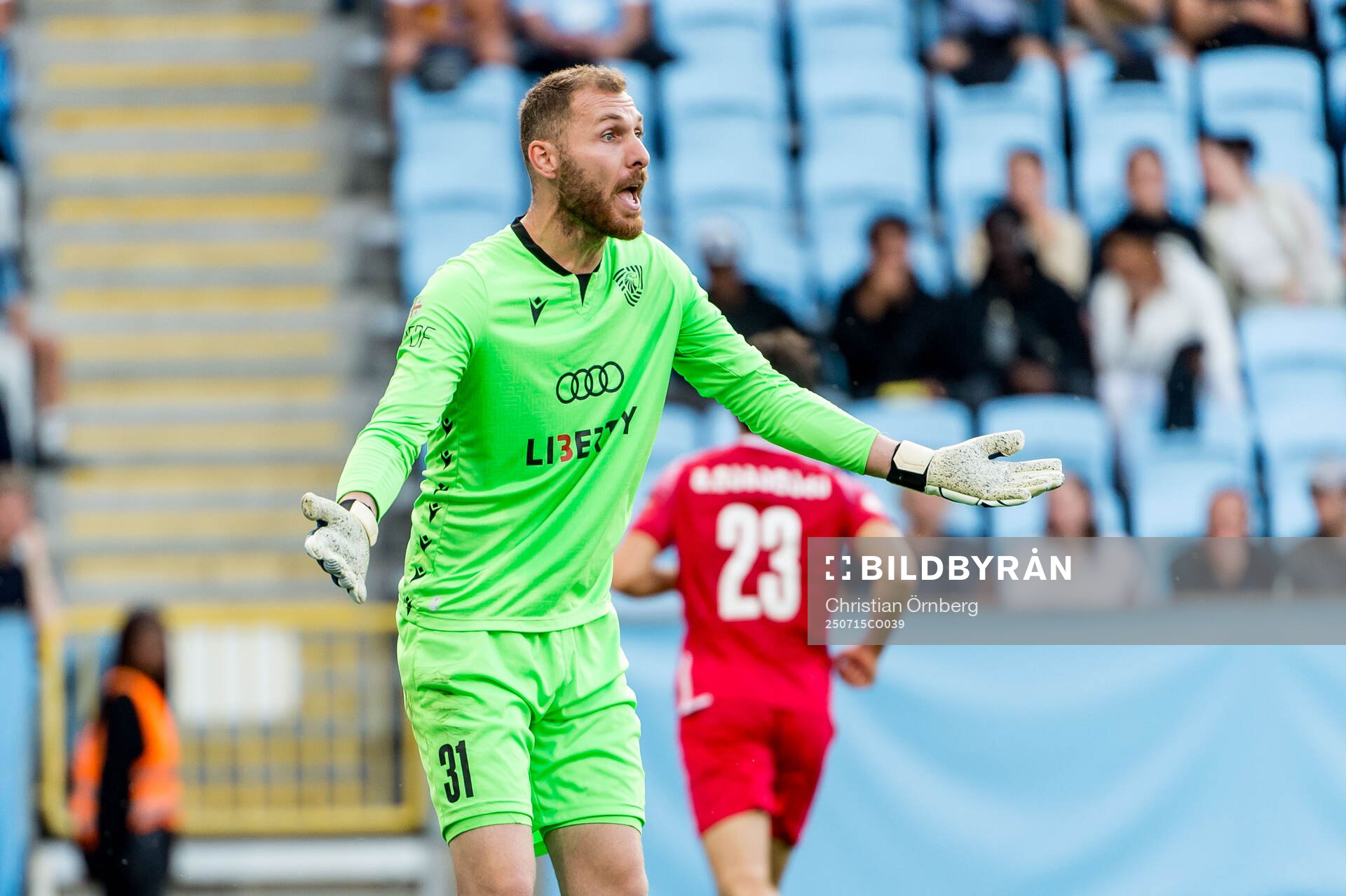 Goalkeeper Giorgi Makaridze of FC Iberia