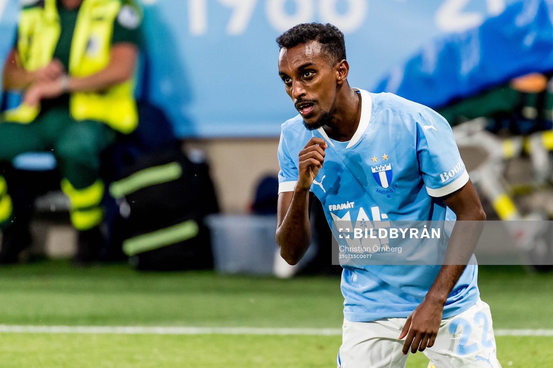 Taha Ali of Malmö FF celebrate