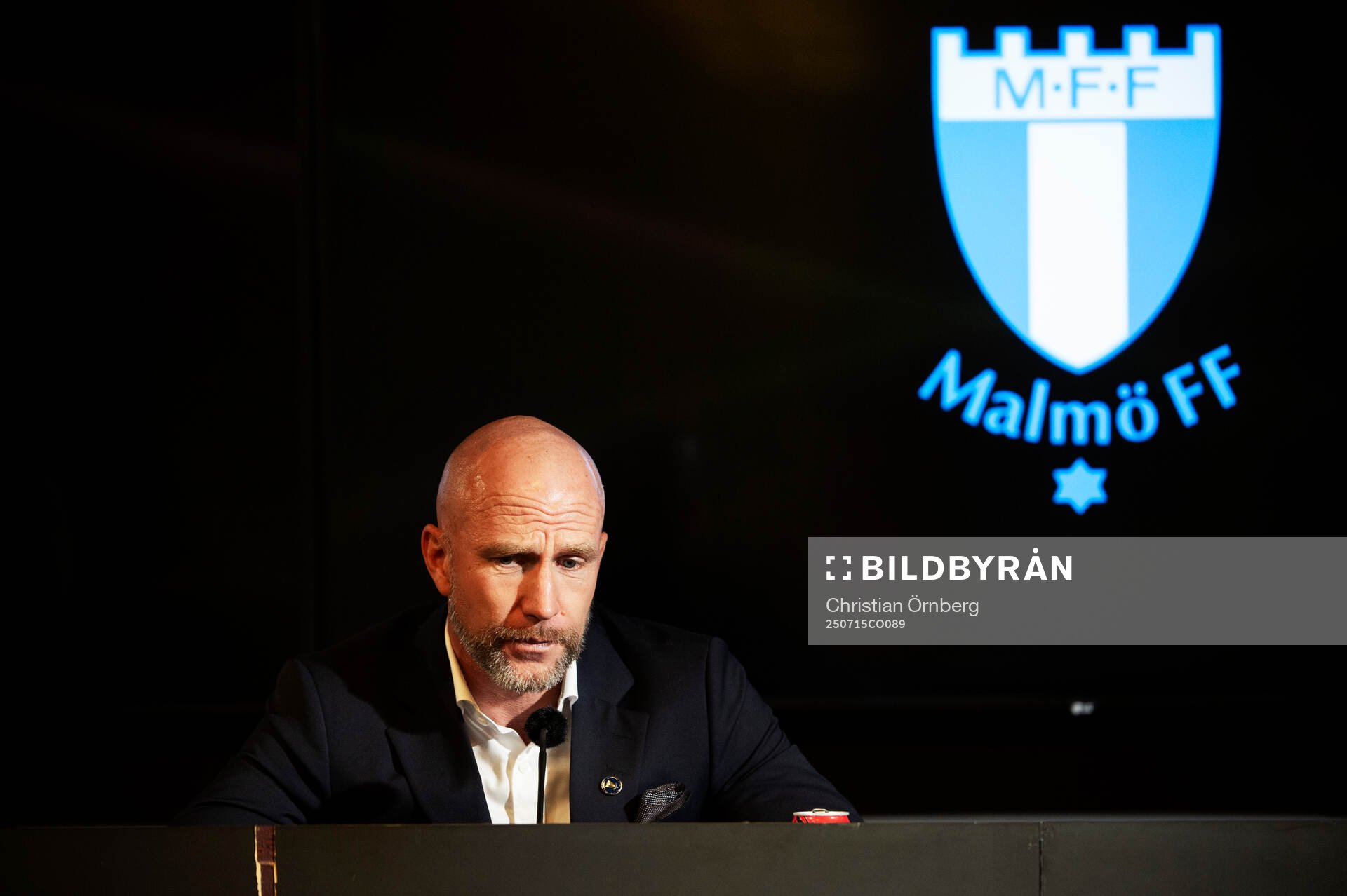 Head coach Henrik Rydström of Malmö FF