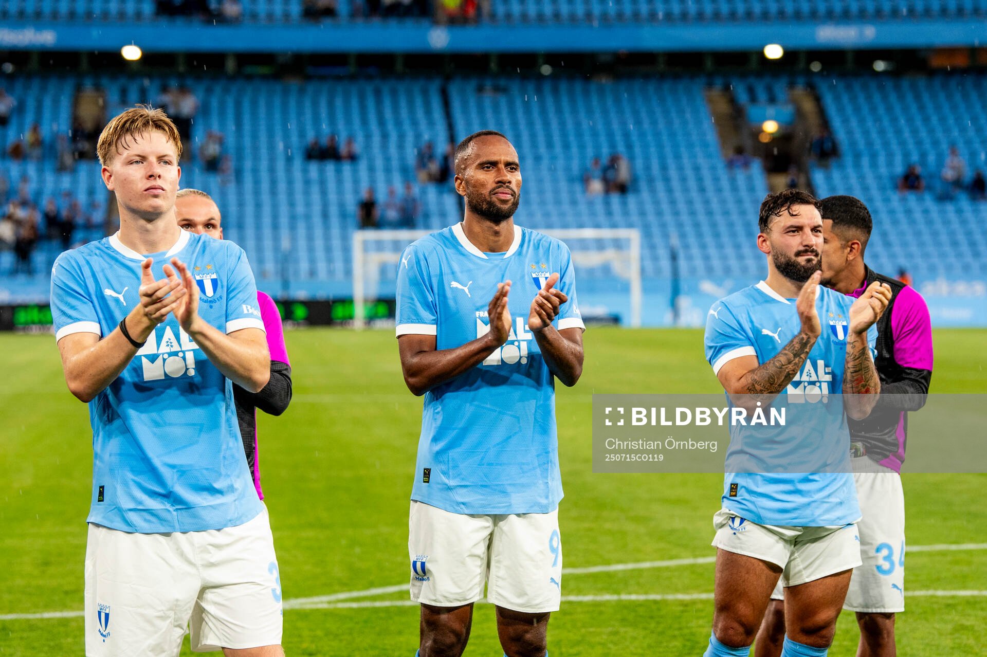 Nils Zätterström, Isaac Kiese Thelin and Sead