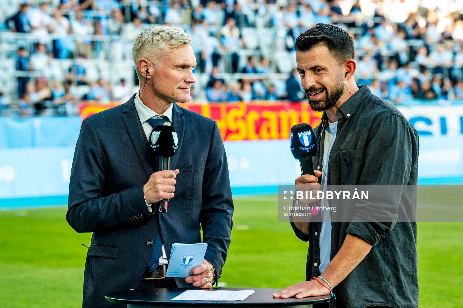 Mattias Larsson and Behrang Safari hosts MFF TV