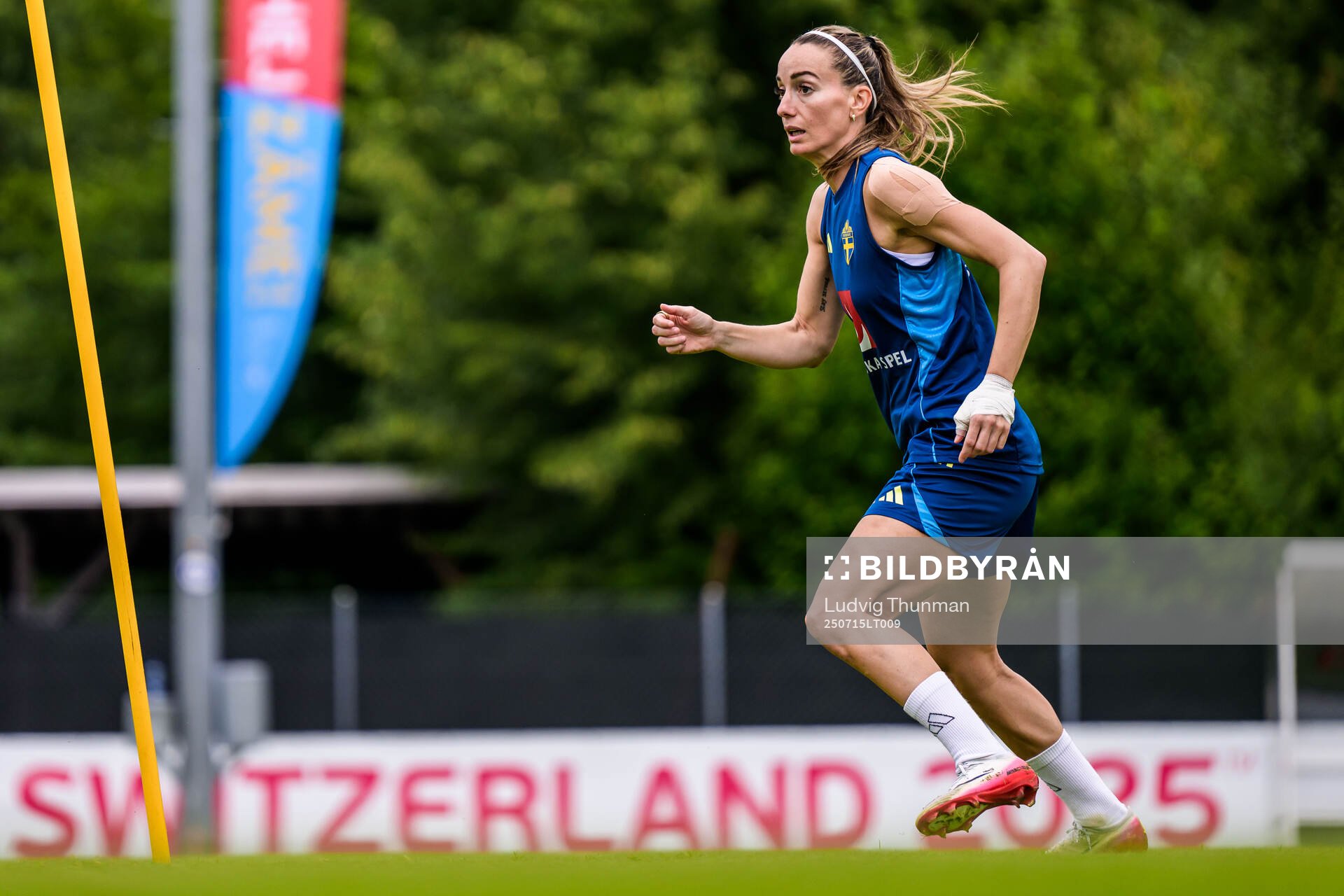 Kosovare Asllani of the Swedish women's national football