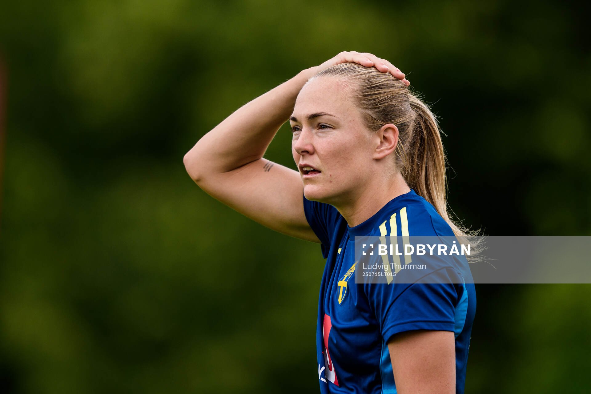 Magdalena Eriksson of the Swedish women's national football