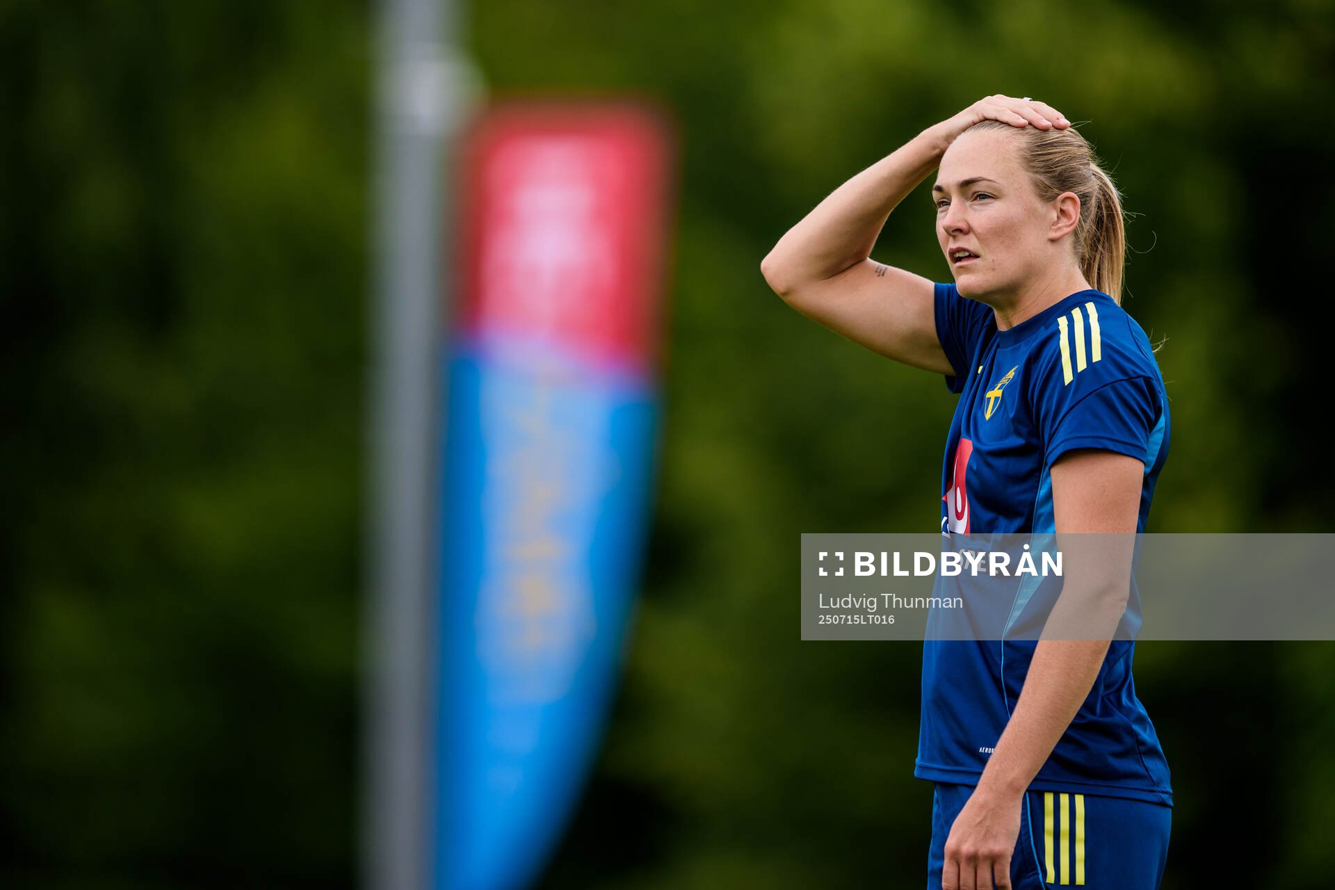 Magdalena Eriksson of the Swedish women's national football