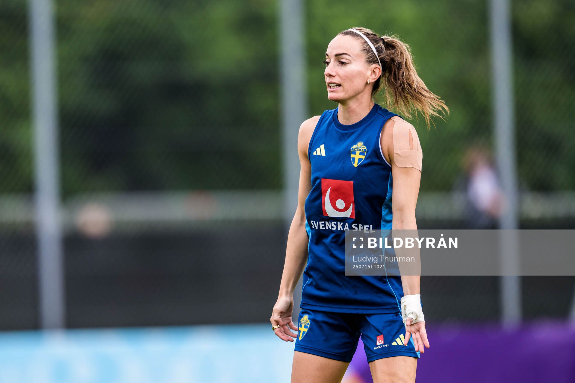 Kosovare Asllani of the Swedish women's national football
