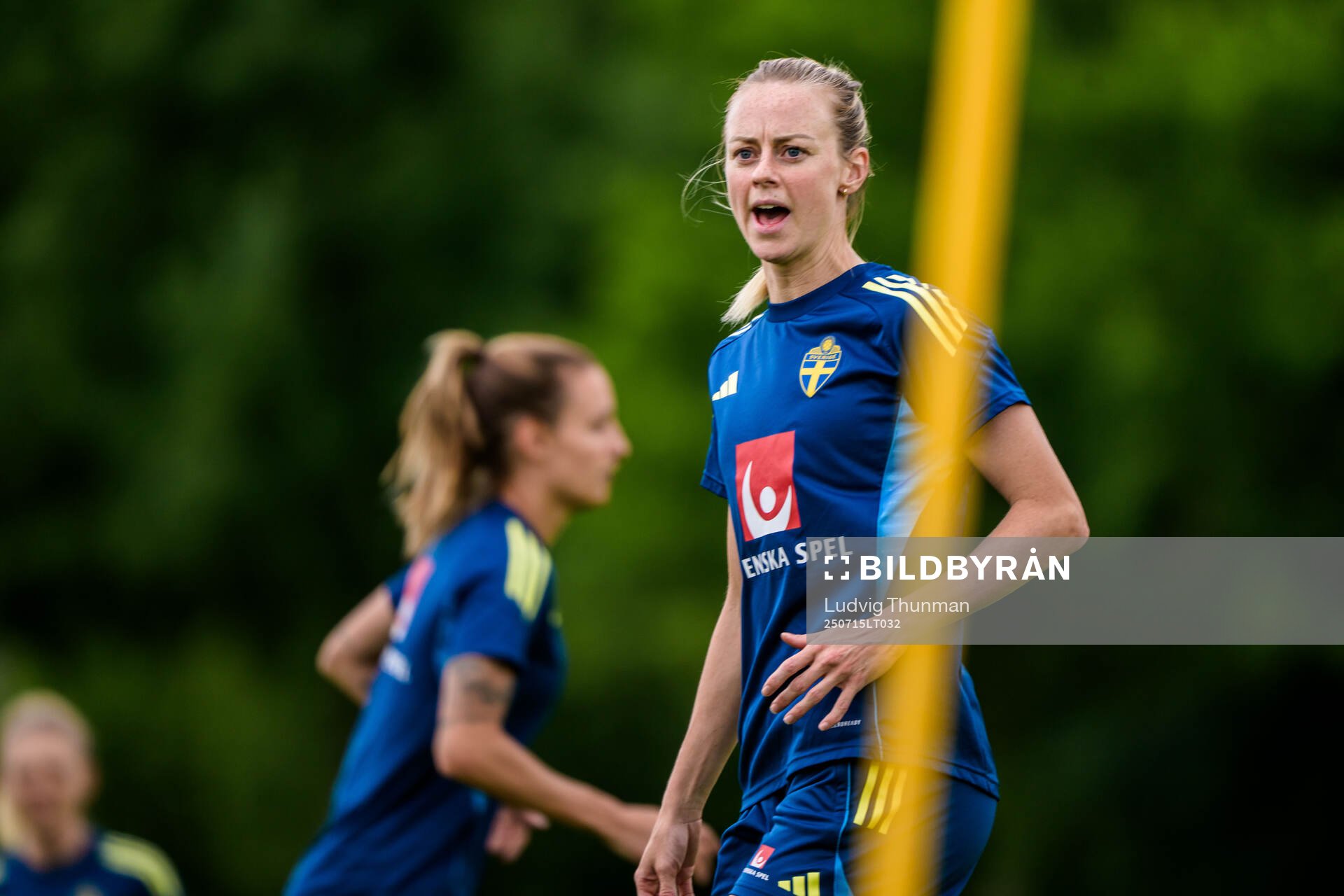 Amanda Ilestedt of the Swedish women's national football