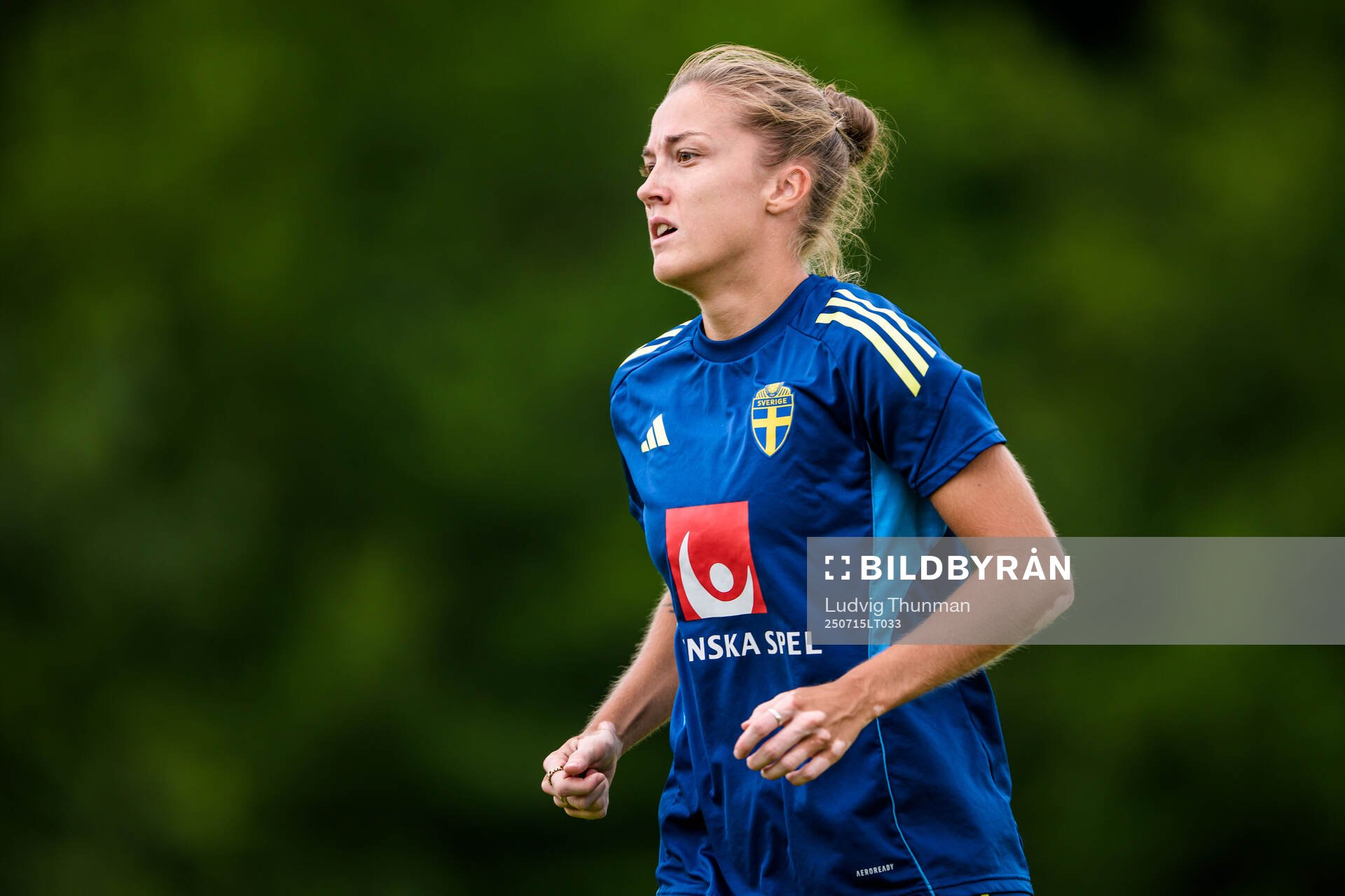 Filippa Angeldahl of the Swedish women's national football