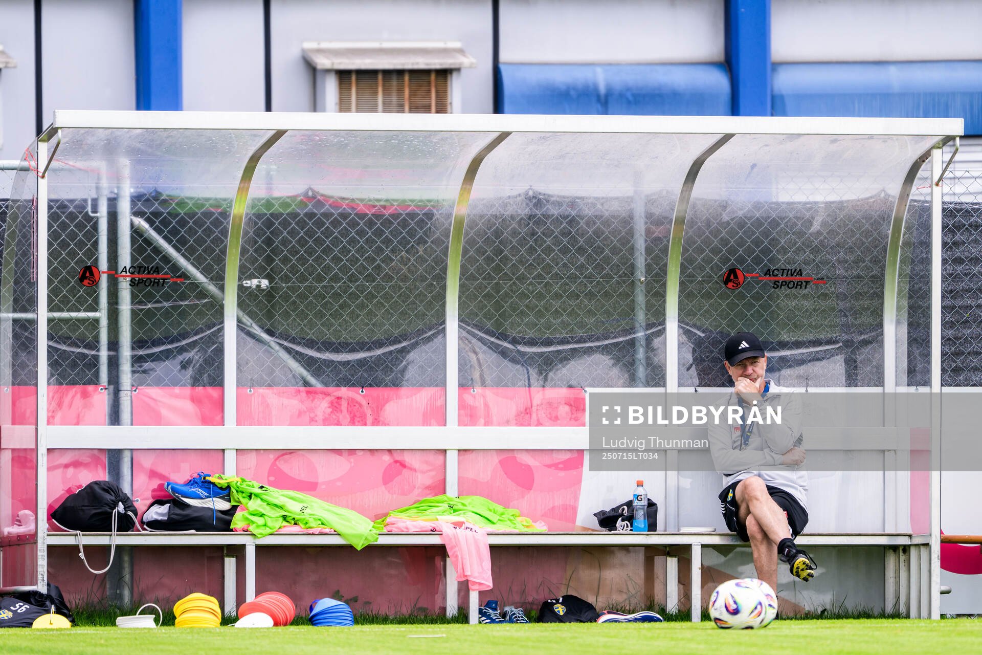 Head coach Peter Gerhardsson of the Swedish women's