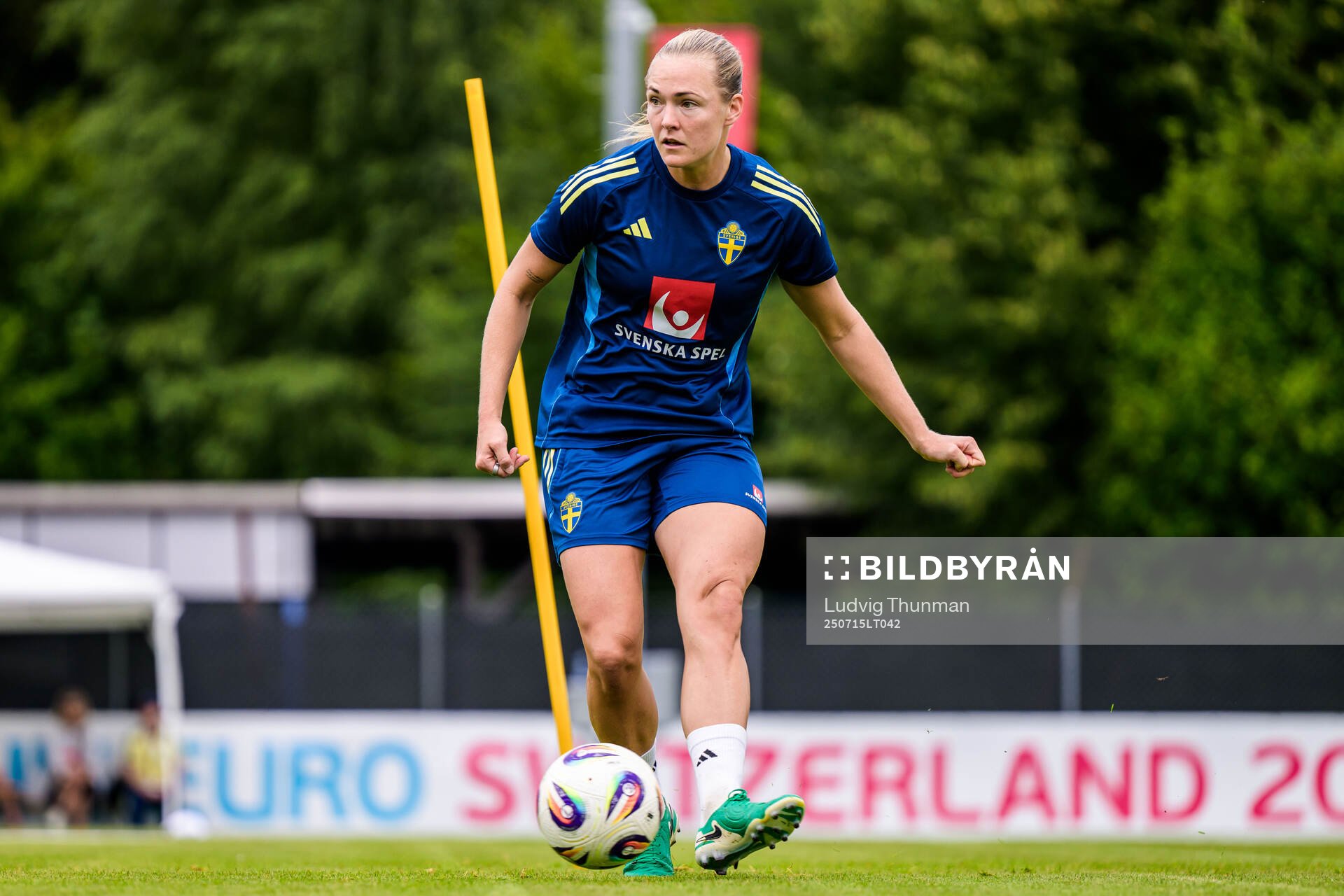 Magdalena Eriksson of the Swedish women's national football