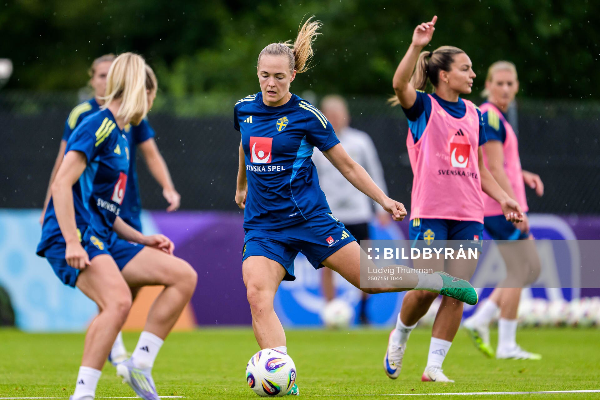 Magdalena Eriksson and of the Swedish women's national