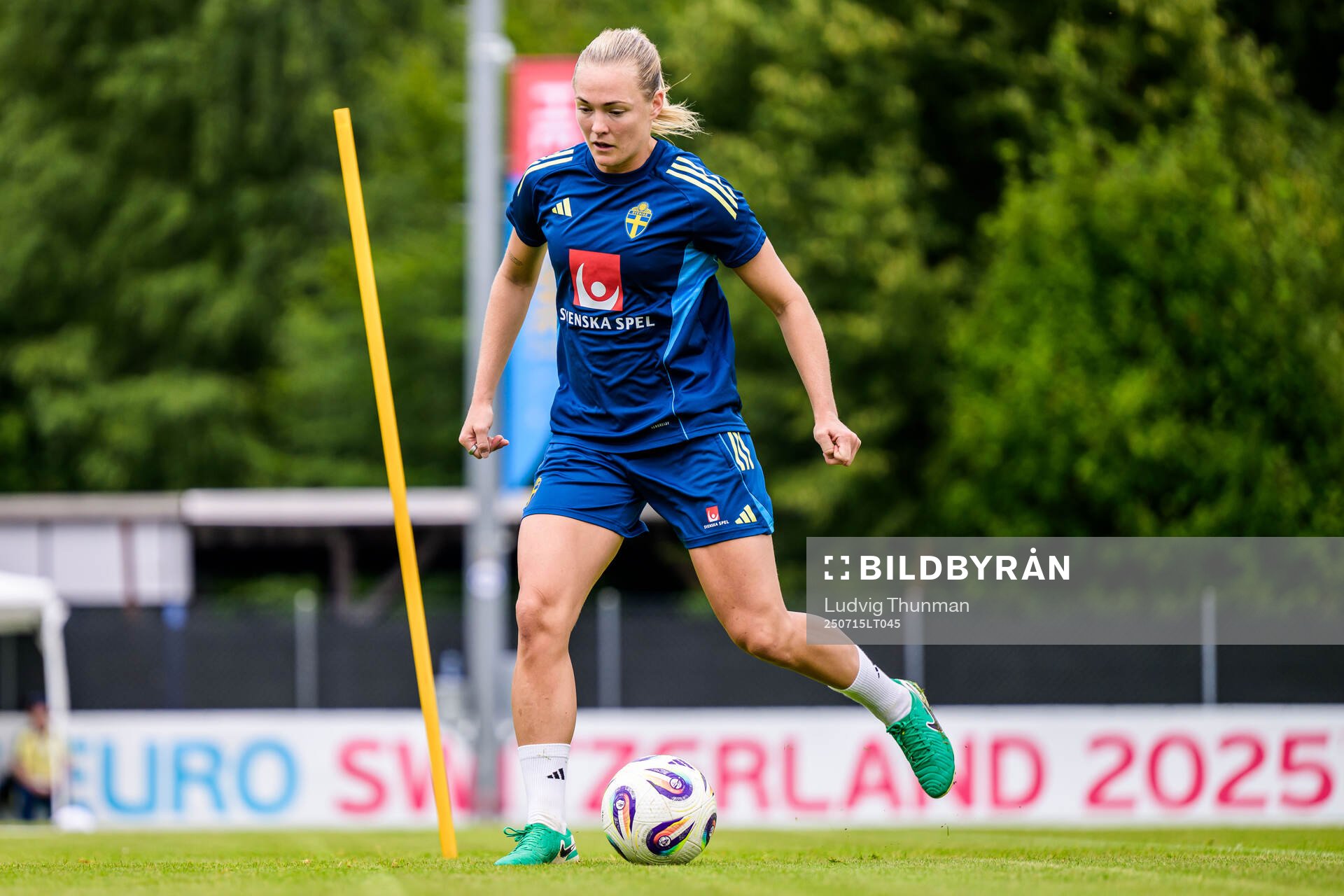 Magdalena Eriksson of the Swedish women's national football