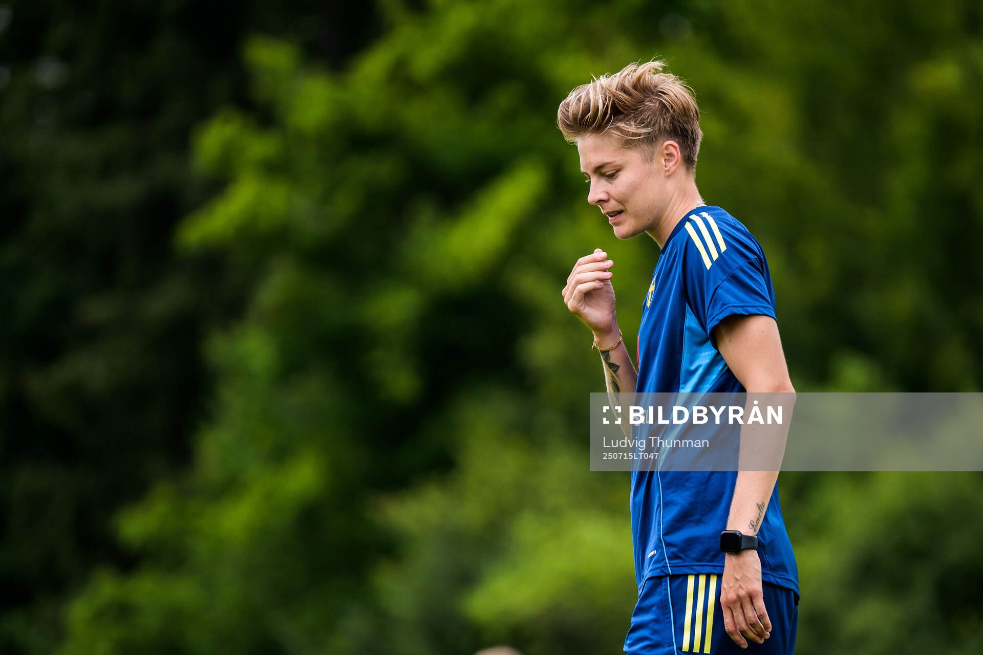 Lina Hurtig of the Swedish women's national football team