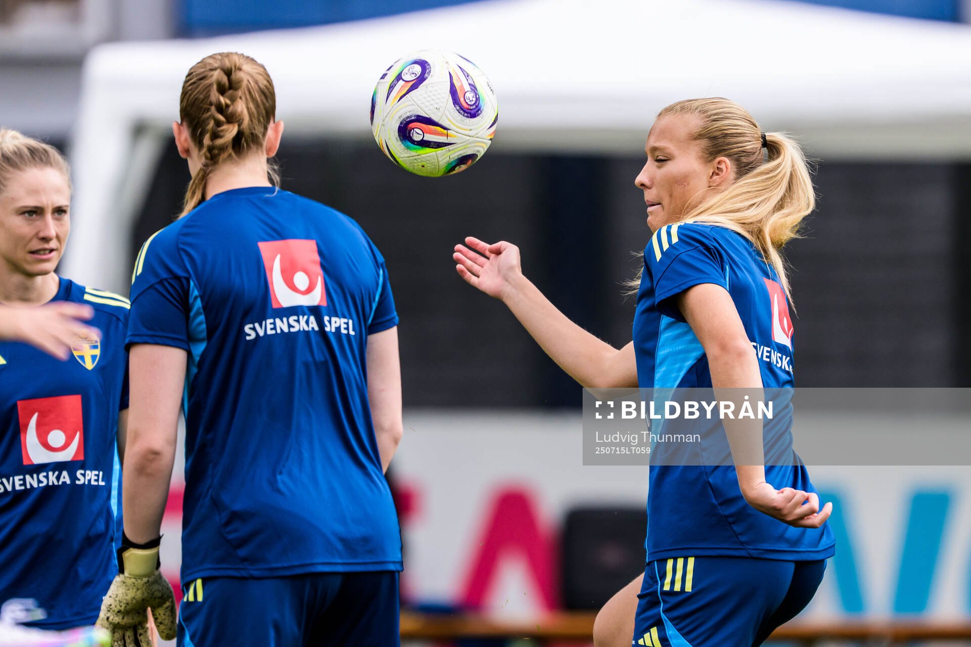 Smilla Holmberg of the Swedish women's national football
