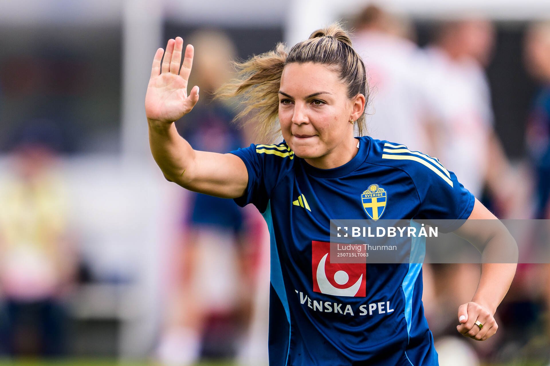 Johanna Rytting Kaneryd of the Swedish women's national