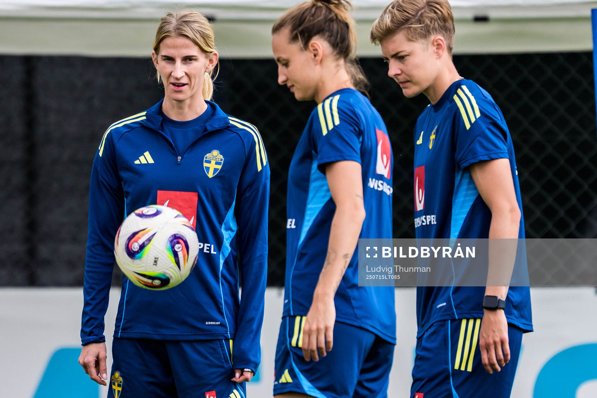 Sofia Jakobsson, Nathalie Björn and Lina Hurtig of the