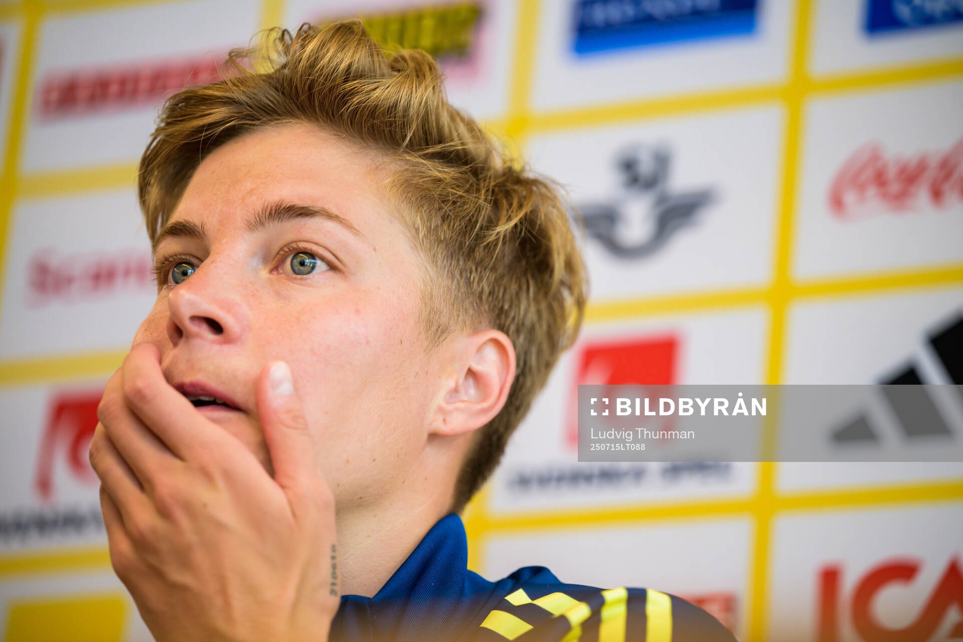 Lina Hurtig of the women's national football team of Sweden