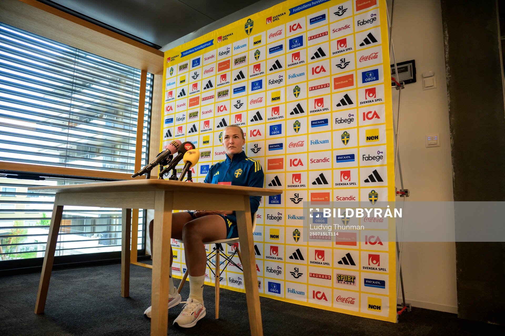 Magdalena Eriksson of the women's national football team of