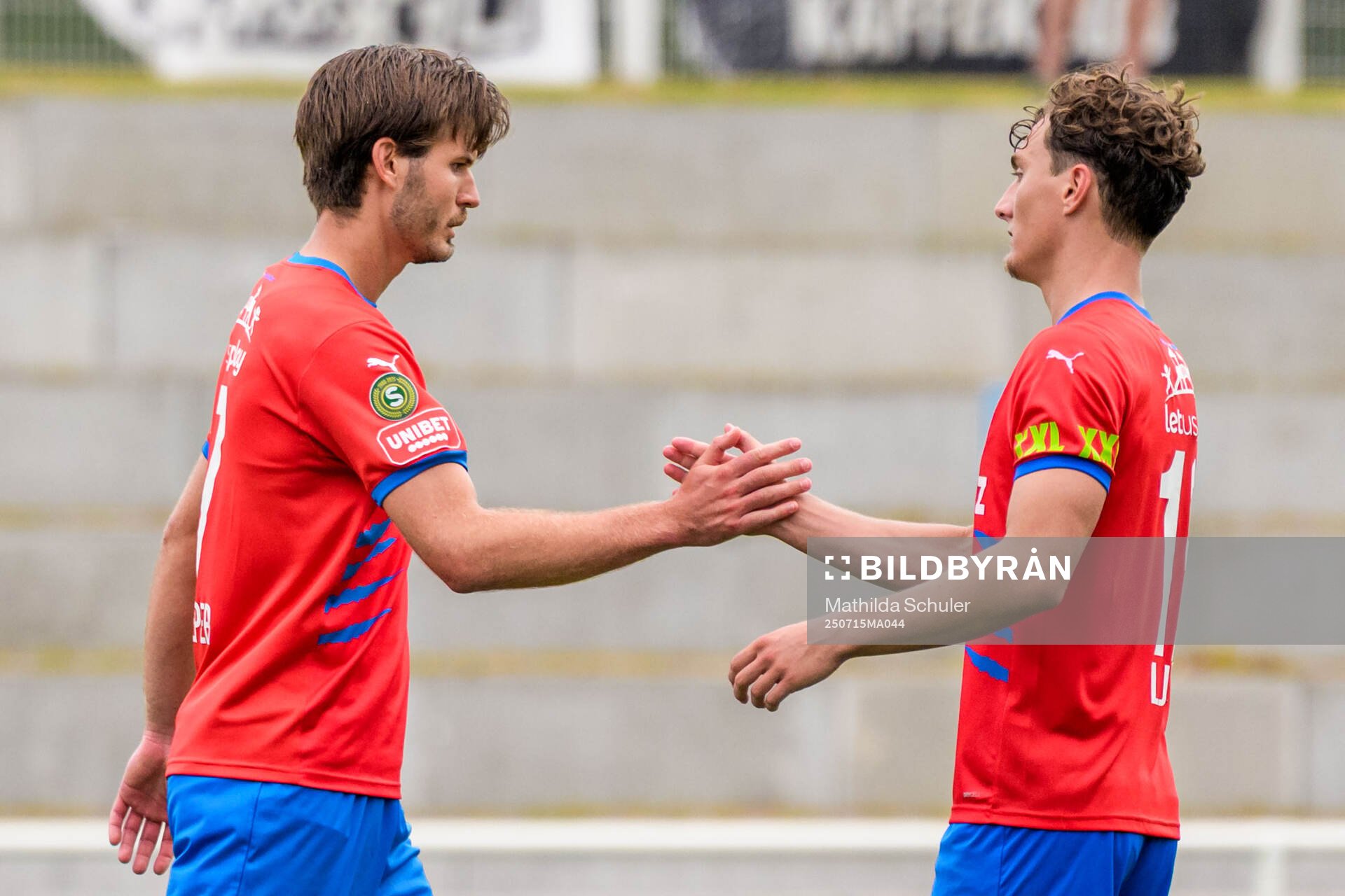 Helsingborgs Wilhelm Loeper och Casper Ljung Hofvendahl
