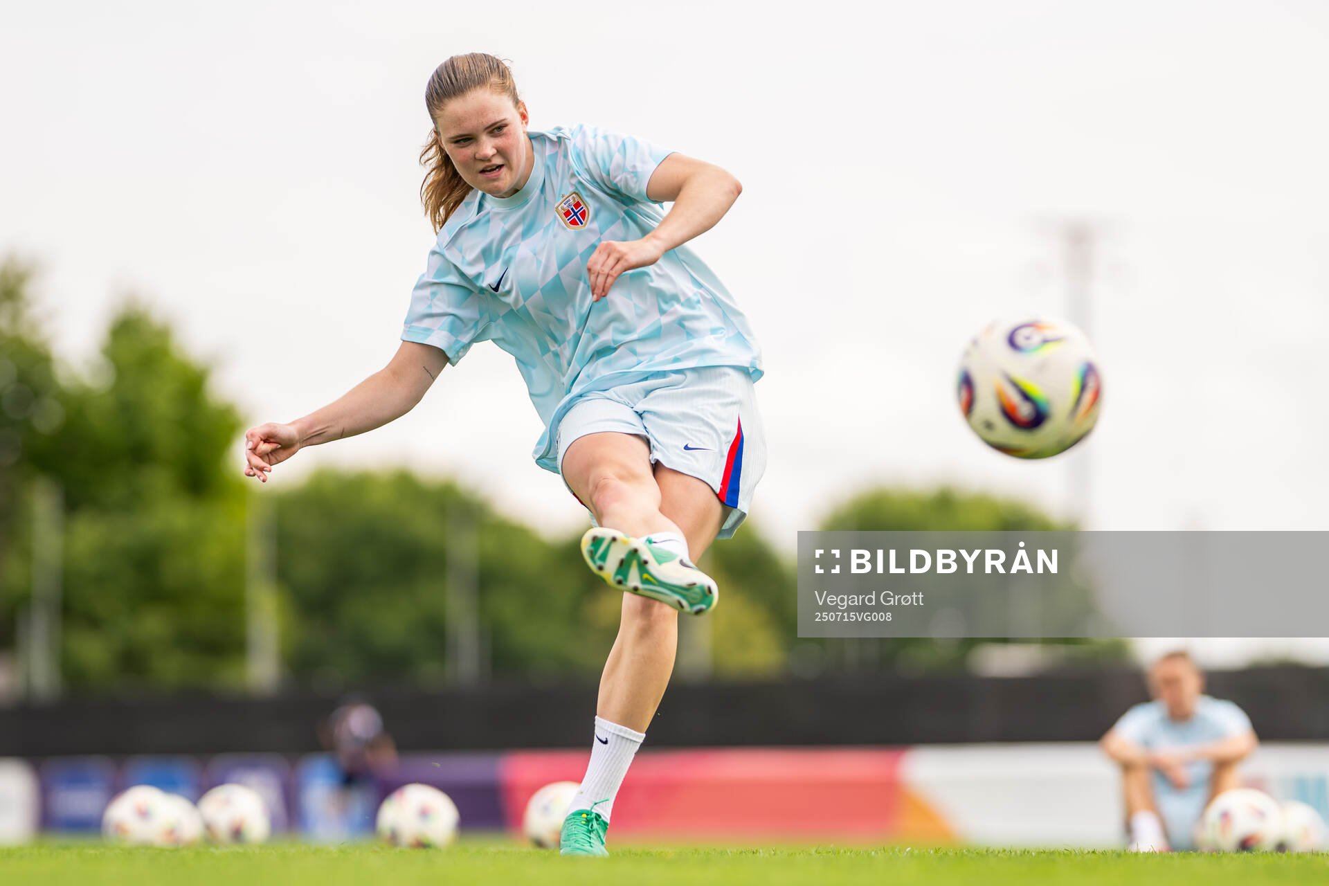 Signe Gaupset of the Norwegian women's national football