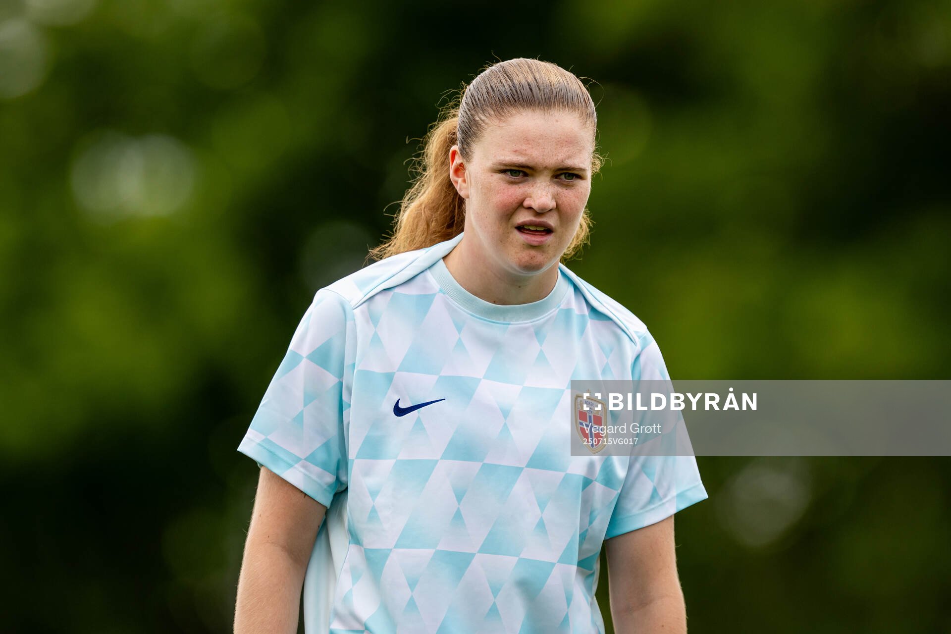 Signe Gaupset of the Norwegian women's national football