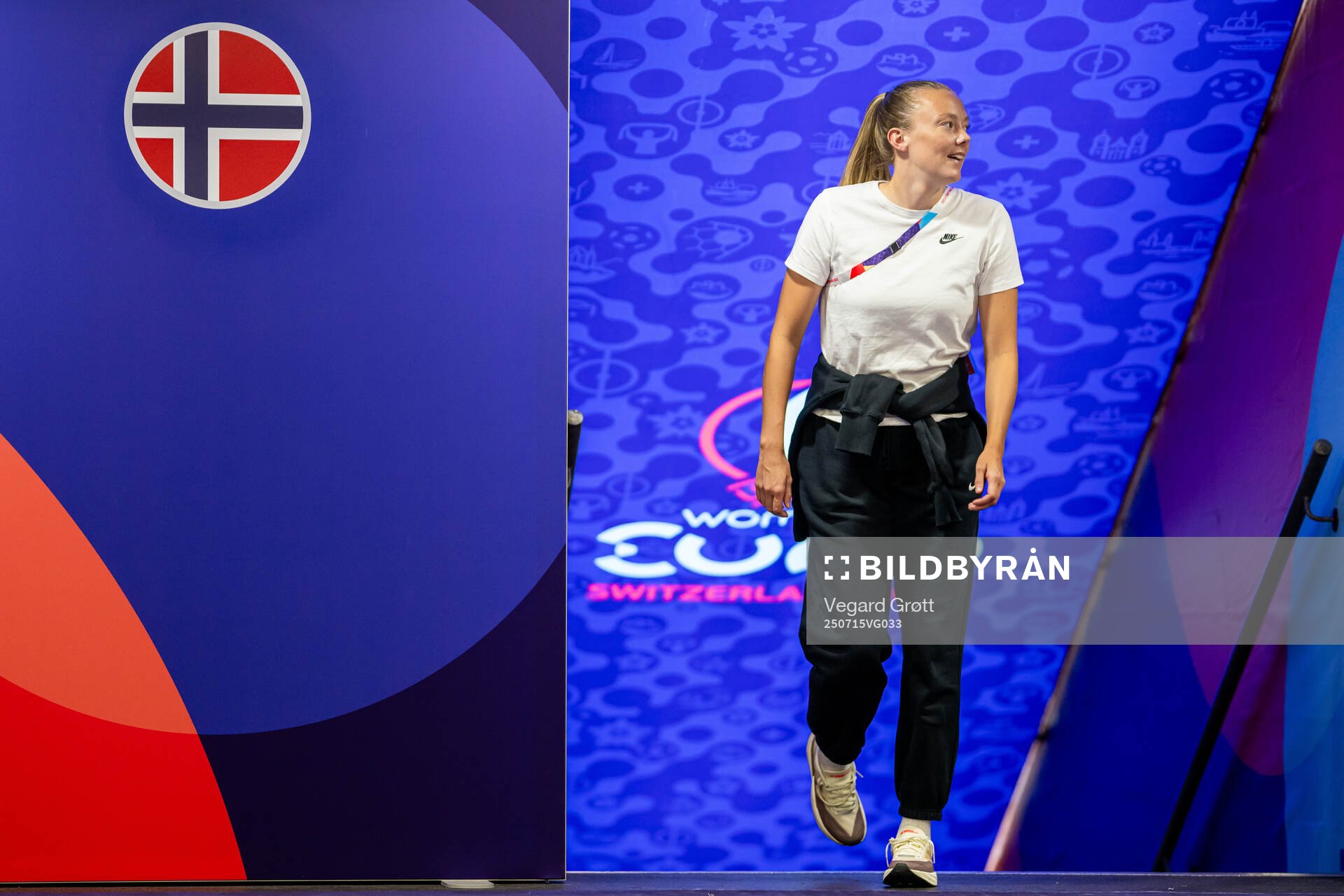 Synne Sofie Kinden Jensen of the Norwegian women's national