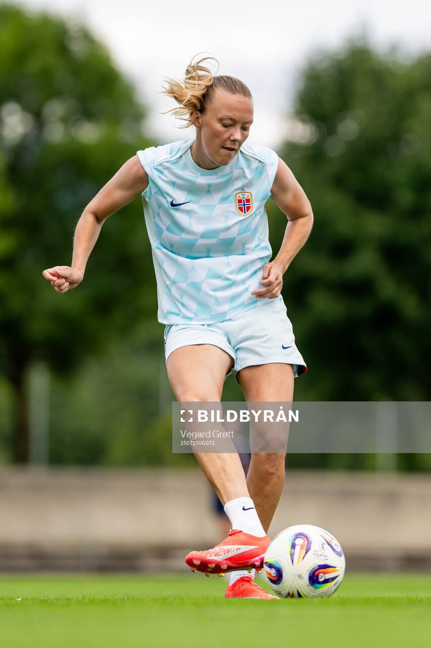 Synne Sofie Kinden Jensen of the Norwegian women's national