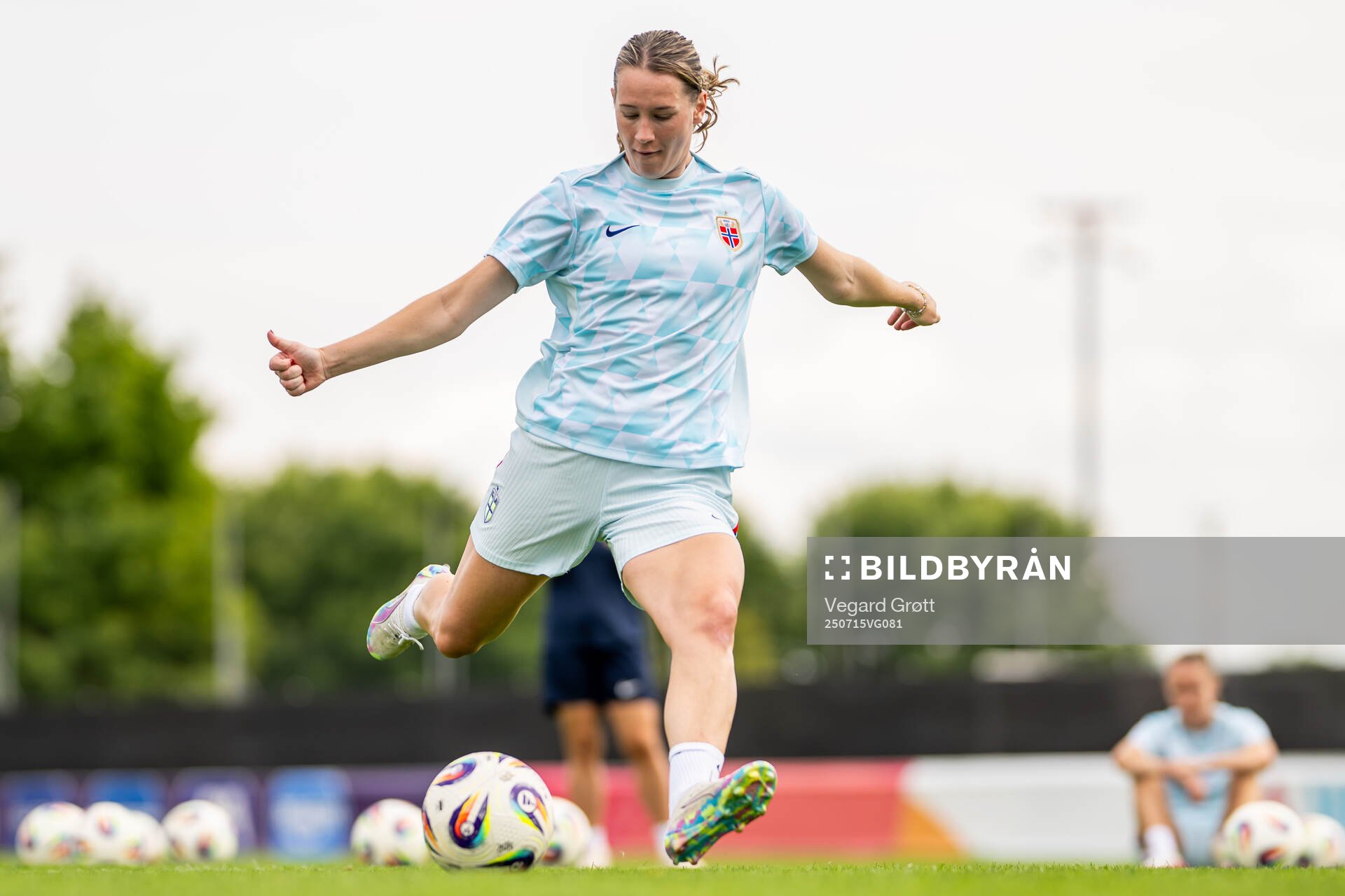 Elisabeth Terland of the Norwegian women's national