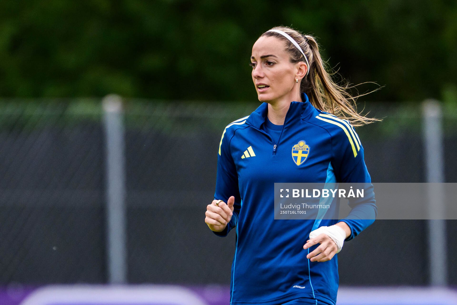 Kosovare Asllani of the Swedish women's national football