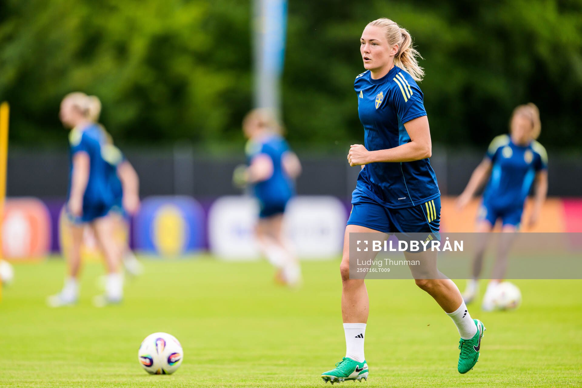 Magdalena Eriksson of the Swedish women's national football