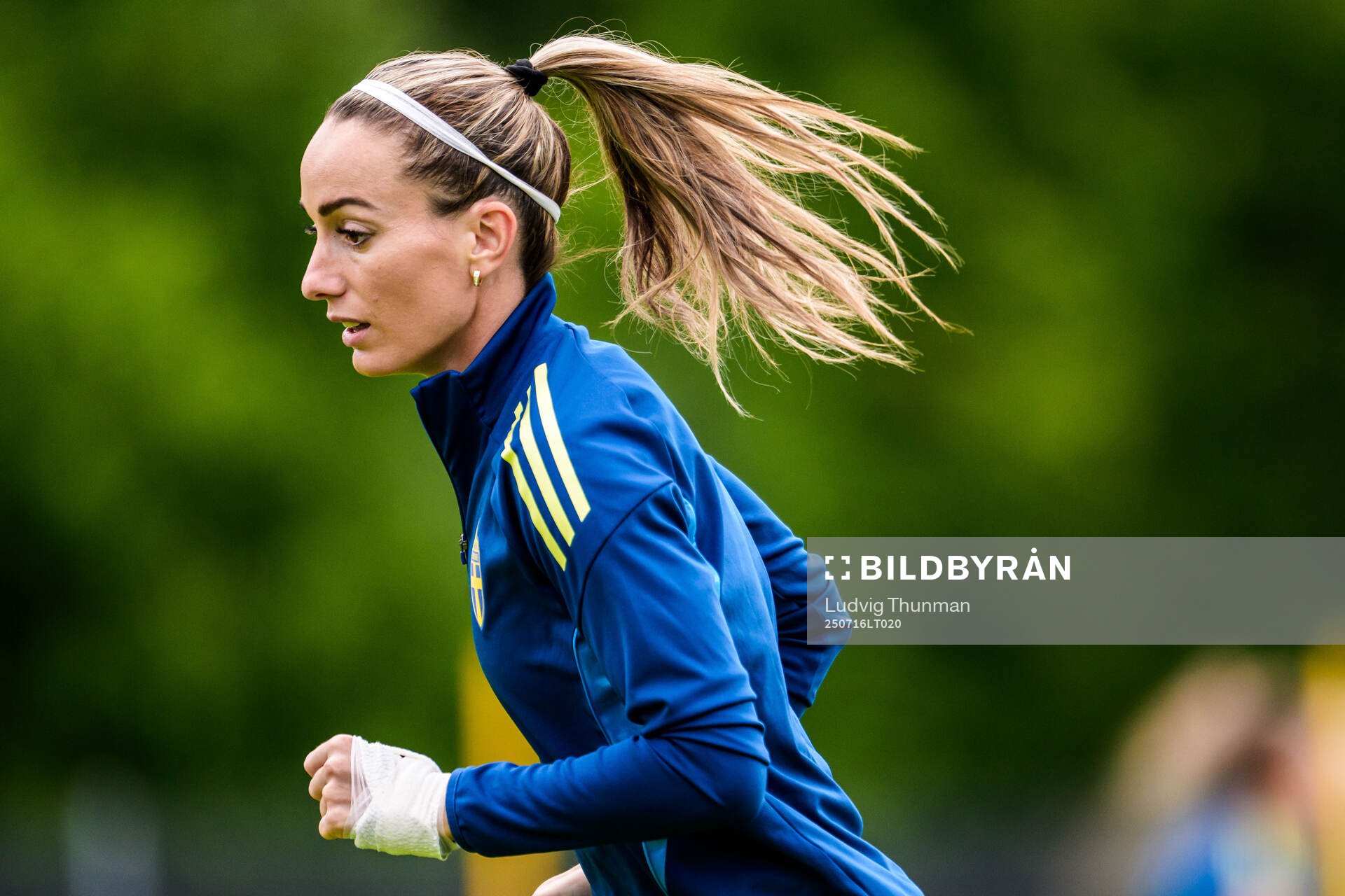 Kosovare Asllani of the Swedish women's national football