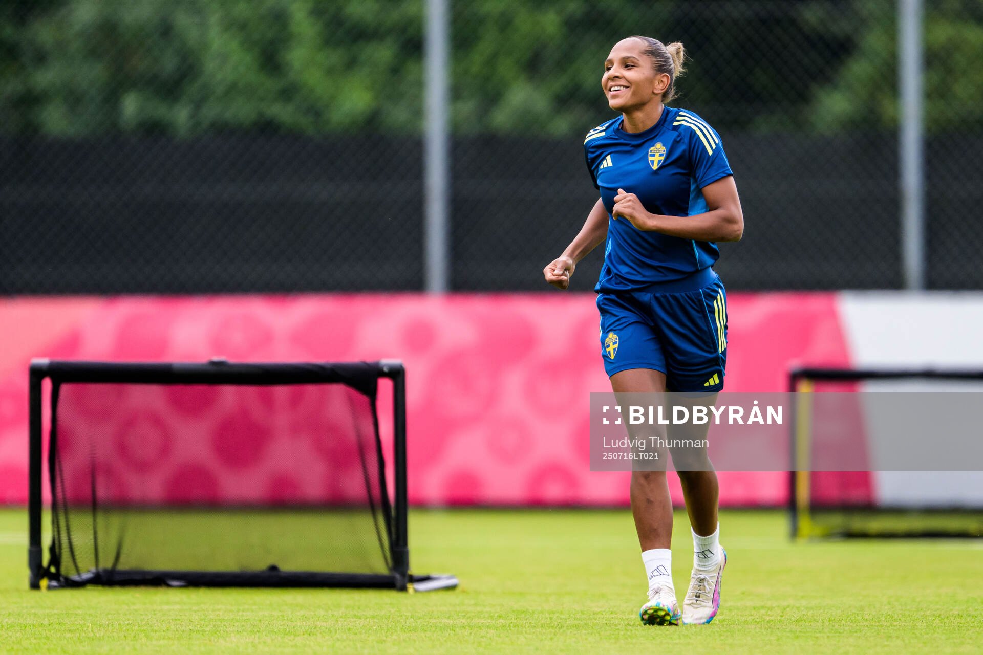 Madelen Janogy of the Swedish women's national football