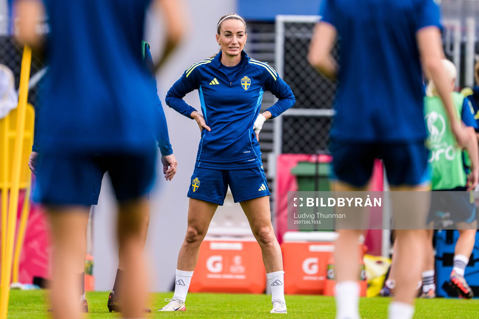 Kosovare Asllani of the Swedish women's national football