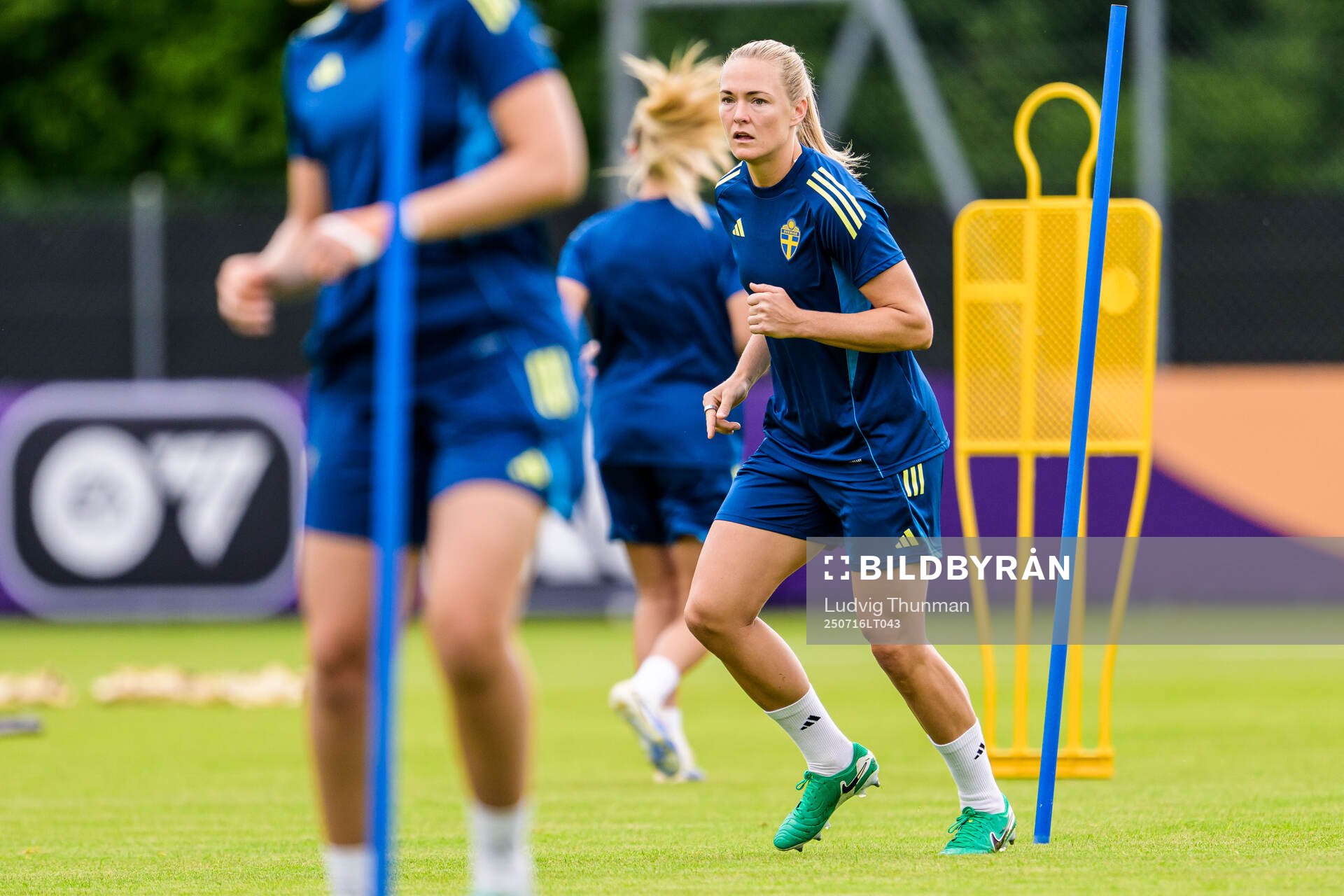 Magdalena Eriksson of the Swedish women's national football