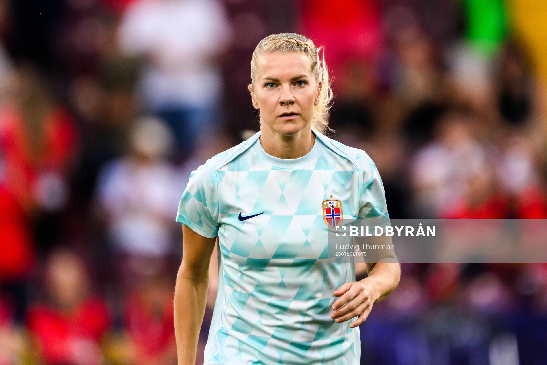 during the UEFA Women's Euro 2025 quarter-final football