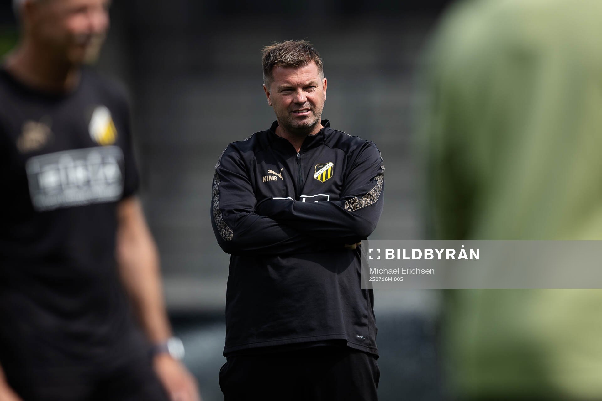 Head coach Jens Gustafsson of Häcken