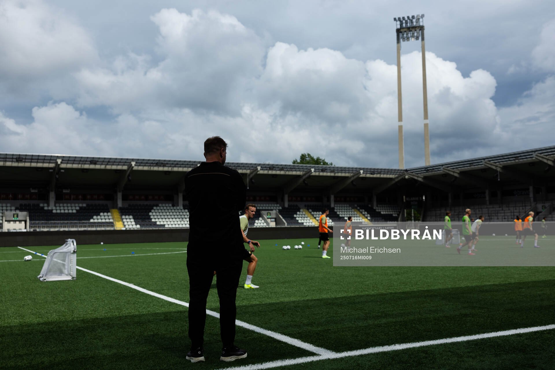 Head coach Jens Gustafsson of Häcken