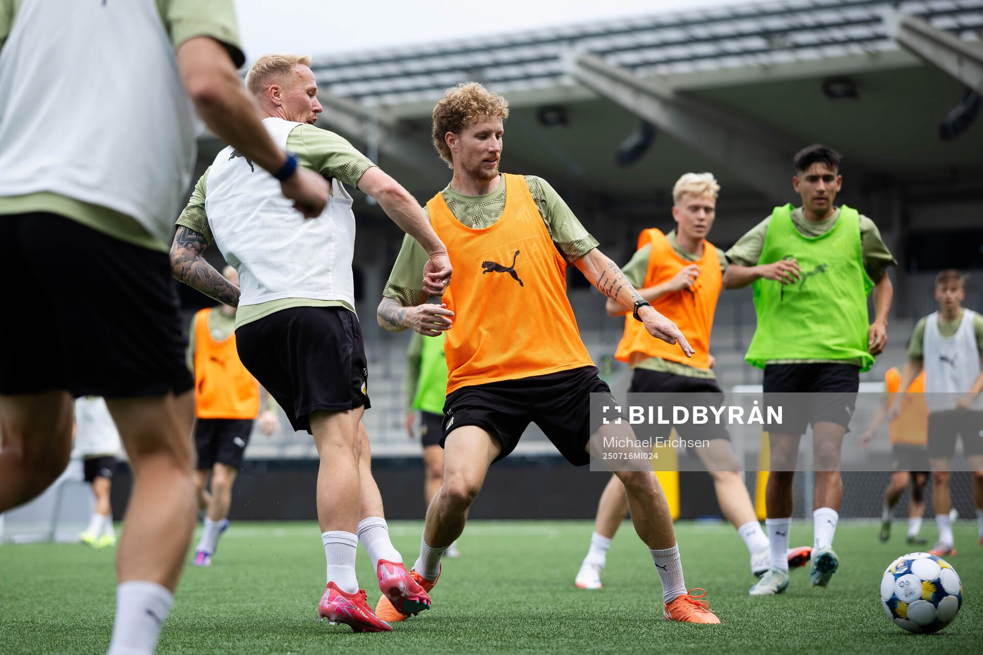 Mikkel Rygaard and Simon Gustafson of Häcken