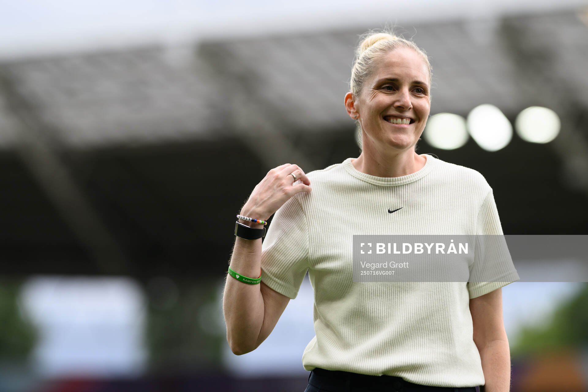 Head coach Gemma Grainger of Norway