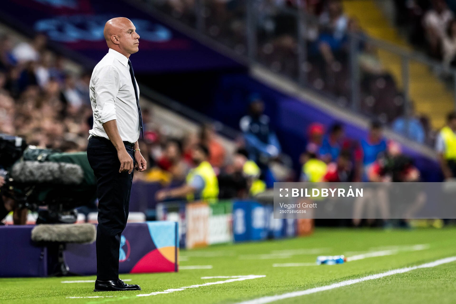 Head coach Andrea Soncin of Italy