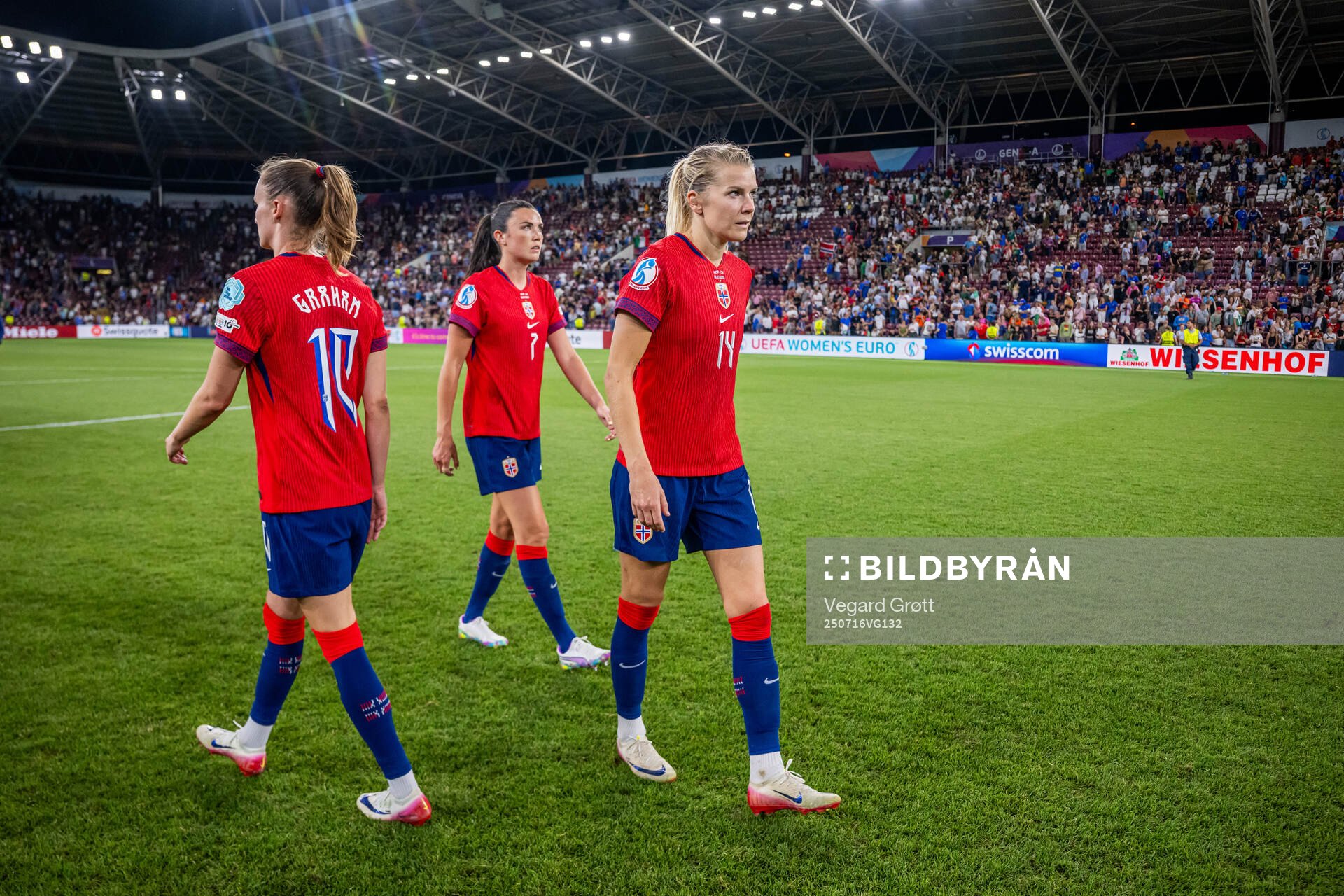 Caroline Graham Hansen, Ingrid Syrstad Engen and Ada