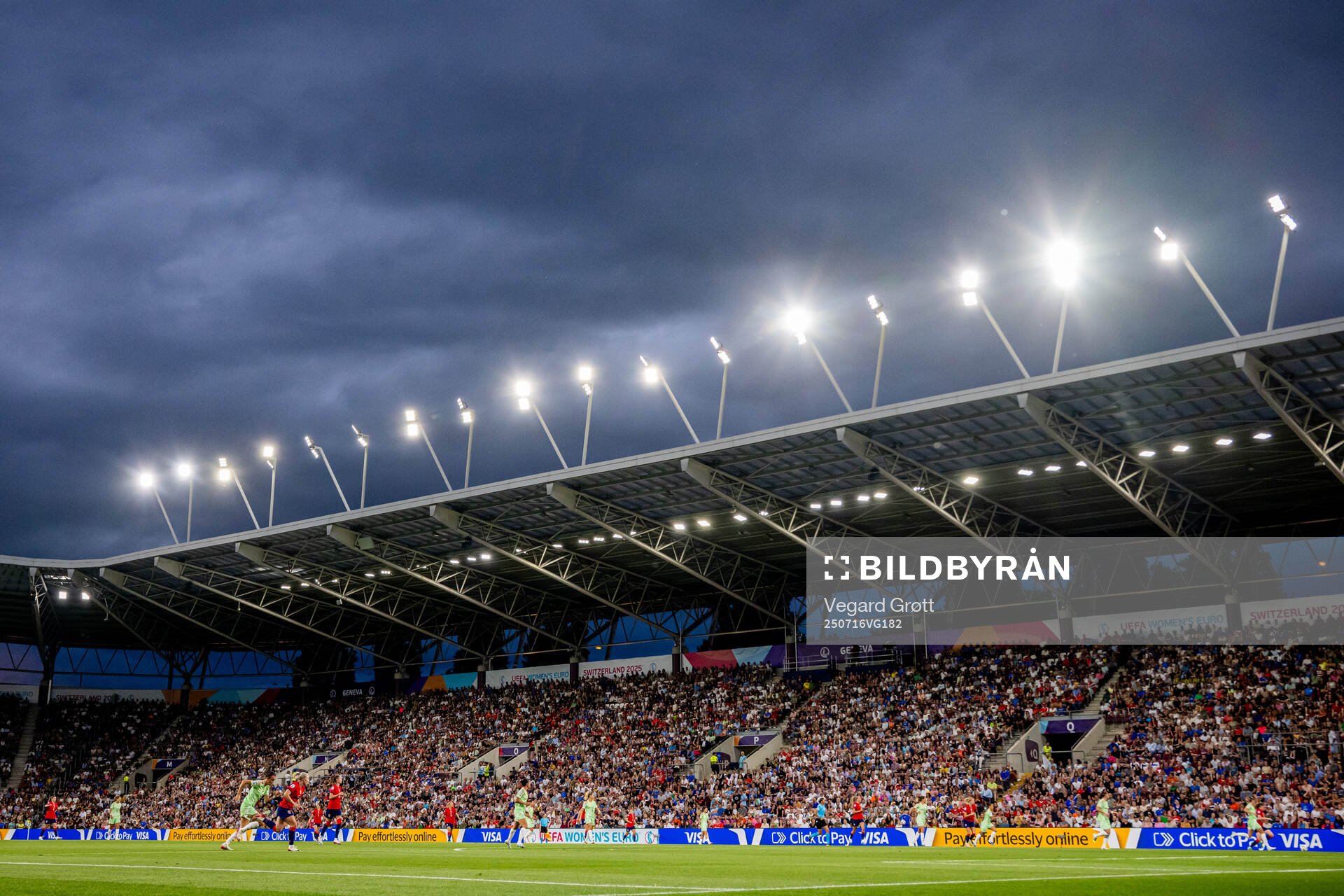 General view of Stade de Genève